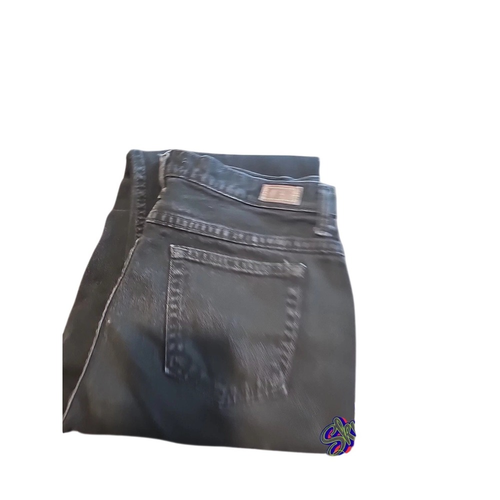 Lee Women Black Riders Comfortable Straight Leg Stretchable Denim Jeans Size 14m